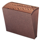 Smead™ TUFF Expanding Open-Top Stadium File, 12 Sections, 1/12-Cut Tabs, Letter Size, Redrope (SMD70488) Each