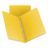Smead™ Prong Fastener Premium Pressboard Report Cover, Two-Piece Prong Fastener, 3" Capacity, 8.5 x 11, Yellow/Yellow (SMD81852) 1 Pack of 1
