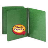 Smead™ Prong Fastener Premium Pressboard Report Cover, Two-Piece Prong Fastener, 3" Capacity, 8.5 x 11, Green/Green (SMD81452) 1 Pack of 1