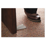 Master Caster® Big Foot Doorstop, No Slip Rubber Wedge, 2.25w x 4.75d x 1.25h, Beige (MAS00900) Each