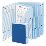 Smead™ 10-Pocket Project Organizer with Indexed Tabs (1-10), 10 Sections, Unpunched, 1/3-Cut Tabs, Letter Size, Lake Blue/Navy Blue (SMD89200) Each