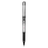 Pilot® VBall Grip Liquid Ink Roller Ball Pen, Stick, Fine 0.7 mm, Black Ink, Black/Silver Barrel, Dozen (PIL35570) 1 Dozen