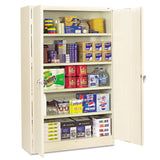 Tennsco Assembled Jumbo Steel Storage Cabinet, 48w x 24d x 78h, Putty (TNNJ2478SUPY) Each