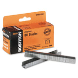 Bostitch® B8 PowerCrown Premium Staples, 0.38" Leg, 0.5" Crown, Steel, 5,000/Box (BOSSTCR211538) Box of 5000