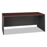 Bush® Series C Collection Desk Shell, 71.13" x 29.38" x 29.88", Hansen Cherry/Graphite Gray (BSHWC24436) Each