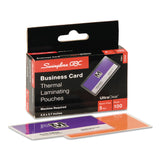 GBC® UltraClear Thermal Laminating Pouches, 5 mil, 3.69" x 2.19", Gloss Clear, 100/Box (GBC51005) Box of 100
