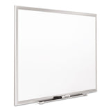 Quartet® Classic Series Porcelain Magnetic Dry Erase Board, 96 x 48, White Surface, Silver Aluminum Frame (QRT2548) Each