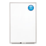 Quartet® Classic Series Porcelain Magnetic Dry Erase Board, 36 x 24, White Surface, Silver Aluminum Frame (QRT2543) Each