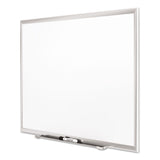 Quartet® Classic Series Porcelain Magnetic Dry Erase Board, 36 x 24, White Surface, Silver Aluminum Frame (QRT2543) Each