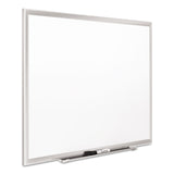 Quartet® Classic Series Porcelain Magnetic Dry Erase Board, 48 x 36, White Surface, Silver Aluminum Frame (QRT2544) Each