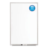 Quartet® Classic Series Porcelain Magnetic Dry Erase Board, 60 x 36, White Surface, Silver Aluminum Frame (QRT2545) Each