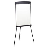 Quartet® Magnetic Dry Erase Easel, 27 x 35, Graphite Surface, Graphite Plastic Frame (QRT67E) Each