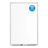 Quartet® Classic Series Porcelain Magnetic Dry Erase Board, 96 x 48, White Surface, Silver Aluminum Frame (QRT2548) Each