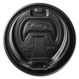 Dart® Optima Reclosable Lids for Hot Paper Cups, Fits 10 oz to 24 oz Cups, Black, 1,000/Carton (SCCOPT316B) Case of 1000