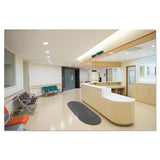 Guardian EcoGuard Diamond Floor Mat, Double Fan, 36 x 96, Charcoal (MLLEGDDF030804) Each