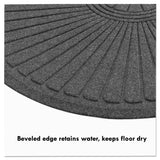 Guardian EcoGuard Diamond Floor Mat, Double Fan, 36 x 96, Charcoal (MLLEGDDF030804) Each