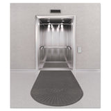 Guardian EcoGuard Diamond Floor Mat, Single Fan, 36 x 72, Charcoal (MLLEGDSF030604) Each