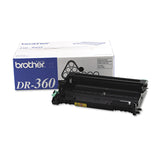 Brother DR360 Drum Unit, 12,000 Page-Yield, Black (BRTDR360) Each