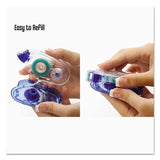 Tombow® Mono® Permanent Adhesive Refill, 0.33" x 39.33 ft, Dries White, 3/Pack (TOM62207)