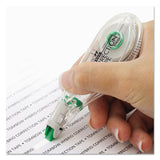 Tombow® MONO Hybrid Style Correction Tape, Non-Refillable, Clear Applicator, 0.17" x 394", 10/Pack (TOM68721)