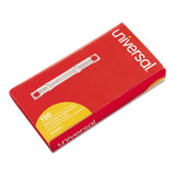 Universal® Two-Piece Two-Prong Paper Fastener Compressors, 2.75" Center to Center, Silver, 100/Box (UNV81024) Pack of 100