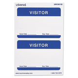 Universal® Visitor (UNV39110) Box of 100