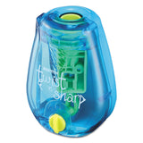Bostitch® Twist-n-Sharp Pencil Sharpener, One-Hole, 3.5 x 1.25 x 5.5, Randomly Assorted Colors (BOSPS1ADJ) Each