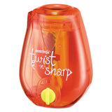 Bostitch® Twist-n-Sharp Pencil Sharpener, One-Hole, 3.5 x 1.25 x 5.5, Randomly Assorted Colors (BOSPS1ADJ) Each