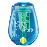 Bostitch® Twist-n-Sharp Pencil Sharpener, One-Hole, 3.5 x 1.25 x 5.5, Randomly Assorted Colors (BOSPS1ADJ) Each