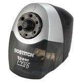 Bostitch® Super Pro 6 Commercial Electric Pencil Sharpener, AC-Powered, 6.13 x 10.69 x 9, Gray/Black (BOSEPS12HC) Each