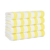 Hospeco® California Cabana Beach Towels 30x70 Yellow, 24/Case (HOSCABANA-YL-CS) Case of 24