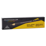 Prismacolor® EBONY Sketching Pencil, 4 mm, 2B, Jet Black Lead, Black Matte Barrel, Dozen (SAN14420) Dozen