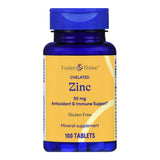 Foster & Thrive™ Mineral Supplement Zinc Gluconate 50 mg Strength Tablet 100 per Bottle Unflavored (1238894_BT) 1/BT