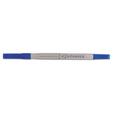 Parker® Refill for Parker Roller Ball Pens, Medium Conical Tip, Blue Ink (PAR1950324) Each