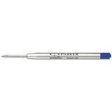 Parker® Refill for Parker Ballpoint Pens, Medium Conical Tip, Blue Ink (PAR1950371) Each