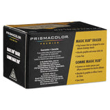 Prismacolor® MAGIC RUB Eraser, For Pencil/Ink Marks, Rectangular Block, Medium, Off White, Dozen (SAN73201) 1 Dozen