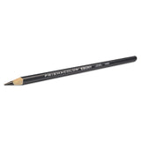 Prismacolor® EBONY Sketching Pencil, 4 mm, 2B, Jet Black Lead, Black Matte Barrel, Dozen (SAN14420) Dozen