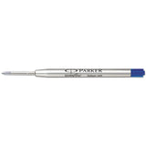 Parker® Refill for Parker Ballpoint Pens, Fine Conical Tip, Blue Ink (PAR1950368) Each