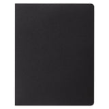 GBC® Opaque Plastic Presentation Covers for Binding Systems, Black, 11.25 x 8.75, Unpunched, 25/Pack (SWI25703)