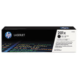 HP HP 201X, (CF400X) High-Yield Black Original LaserJet Toner Cartridge (HEWCF400X) Each