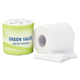 GEN Standard Bath Tissue, Septic Safe, 2-Ply, White, 420 Sheets/Roll, 96 Rolls/Carton (TEHTP002) Case of 96