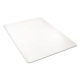 deflecto® All Day Use Chair Mat - Hard Floors, 36 x 48, Rectangular, Clear (DEFCM21142PC) Each