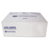 Inteplast Group High-Density Commercial Can Liners, 60 gal, 16 microns, 43" x 48", Natural, 200/Carton (IBSS434816N) Case of 200