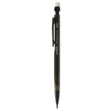 Universal™ Mechanical Pencil, 0.7 mm, HB (#2), Black Lead, Smoke/Black Barrel, Dozen (UNV22010) 1 Dozen