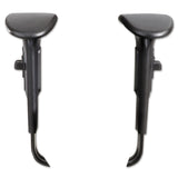 Safco® Adjustable T-Pad Arms for Safco Alday and Vue Series Task Chairs and Stools, 3.5 x 10.5 x 14, Black, 2/Set (SAF3399BL) Each