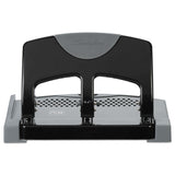 Swingline® 45-Sheet SmartTouch Three-Hole Punch, 9/32" Holes, Black/Gray (SWI74136) Each