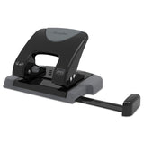 Swingline® 20-Sheet SmartTouch Two-Hole Punch, 9/32" Holes, Black/Gray (SWI74135) Each