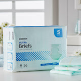 McKesson Ultra Unisex Adult Incontinence Brief Small Disposable Heavy Absorbency (884171_CS) 4/CS