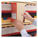 Smead™ Manila End Tab Classification Folders, 2" Expansion, 2 Dividers, 6 Fasteners, Letter Size, Manila Exterior, 10/Box (SMD26835) Box of 10