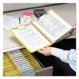 Smead™ Eight-Section Pressboard Top Tab Classification Folders, Eight SafeSHIELD Fasteners, 3 Dividers, Legal Size, Yellow, 10/Box (SMD19098) Each